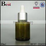 Hot Products Dark Green 30ml Glass Bottle With Gold Aluminum Dropper for Cosmetic Perfume Essential Oil China Suppliers thumbnail-5