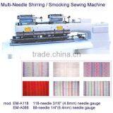 Multi-Needle Shirring / Smocking Sewing Machine thumbnail-1