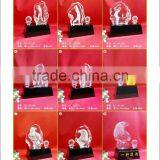 Cheap High Quality Crystal Golf Trophy Gift thumbnail-1