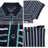 Popular Stripe Polo Shirt/Striped Shortsleeves Polo Shirts/branded Polo Shirts for Men thumbnail-2