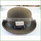 German Wool Felt Hat / Wool Felt Hat Blank / Cloche Wool Felt Hat thumbnail-1