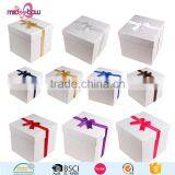 Various Tyles Cheap Pre-made Satin Bow Tie for Gift Boxes thumbnail-2