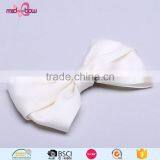 Simple Design off White Polyester Cheap Bowtie for Men thumbnail-2
