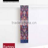 Custom Blue Digital Printed Silk Scarf for Men in Spring and Autumn thumbnail-2