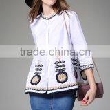 Auschalink New Style Summer Lady Sexy Ripped Tight Midi Skirt Pattern thumbnail-3