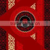 Geometric Design Screen Stamped Mink Royal Blanket Travel Blanket Fleece Blanket