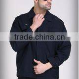 2015 new fashion deep navy technician uniform work uniform