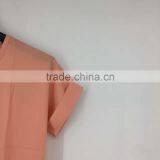 Women Leftover Stock Factory Drectly Sell Orange Print Chiffon T-shirt thumbnail-2