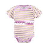 2017 Baby Clothes Stripe Style 100% Cotton Baby Rompers For Girl Jumpsuit thumbnail-1