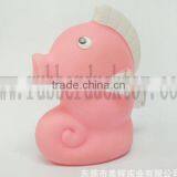 Rubber Sea Horse Bath Toy , Rubber Sea Horse Toy , Baby Seahorse Bath Toy thumbnail-1