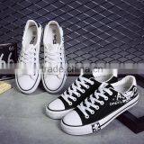 Contracted Design Man's Breathable White Black Casual Stylish Sneaker Shoes thumbnail-3