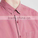 Man Short Sleeve Blank Casual Wear Shirt for Sale thumbnail-2