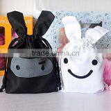 S66033A Cute Rabbit Shaped Travel Storage Bag Pouch Home Cloth Storage Bags thumbnail-1