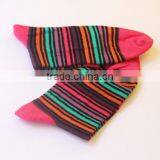 Cheap Toe Socks,split Toe Socks,Flip Flop Pink Stripes One Toe Socks thumbnail-3