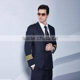 Solid Color Pattern and Anti-Shrink ,bespoke Logo ,Plus Size Feature Airline Uniforms thumbnail-2