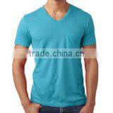 Next Level Apparel Men's CVC Pocket V Tee - Made From 60% Cotton and 40% Polyester, Features a Pocket and Comes With Your Logo thumbnail-6