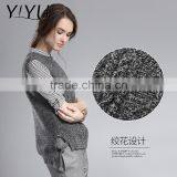 Winter Autumn Women Round Collar Thick Cashmere Vest Sweater thumbnail-3