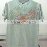 T-Shirt With Embroidery and Printing thumbnail-1