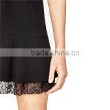 2017 OEM Spring Elegant Flouncing Frill and Lace Micro Skirt thumbnail-5