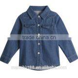 Latest Fashional Denim Long Sleeve Shirts for Kids thumbnail-1