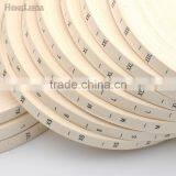 Natural Offwhite COTTON Size Label Clothing Print Tags Silk Screen Garment Tags XS-XXXL thumbnail-1