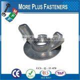 Made in Taiwan Stainless Steel Dip Galvanized Solid Surface Stone Countertop Washer Based Wing Nut thumbnail-4