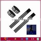 Highly Reflective Safety Slap Wrap Hook and Loop Armband With Two Straps Under CE EN 13356 thumbnail-6