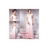 Pink One Shoulder Stylist Floor Length Homecoming Dresses thumbnail-1