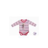 OEM Kids Pure Cotton Stripe Baby Romper Summer Suits Clothes in Fall