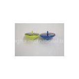 Yellow / Blue Plastic Spinning Top Toys , Ultimate Spider - Man