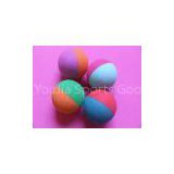 Customized Non-Toxic EVA Foam Ball For Children Toys , ODM OEM Yellow Blue EVA Foam Balls