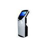 Digital Signage Online Wayfinding Kiosk With Card Reader , Printer , Scanner