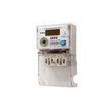 Single Phase Multifunction Energy Meter / Polycarbonate digital electronic energy meters