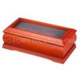 Artistic Wooden Display Box for 4 Watches