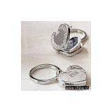 Locket Keychain/keyring/jewelry/Photo Frame Keychain/souvenir/keepsake/promotional/logo Locket//key Chain/key Ring/gift/Yiwu thumbnail-1