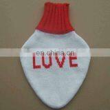 Fashion 2012 Pretty Acrylic Jacquard Knitted Kids Hot Water Bottle Bag thumbnail-1