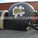 New Arriveal Weather-resistant Inflatable Sports Tunnel With Helmet