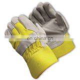 2008 cow split leather gloves/cow crust leather gloves/Cowhide suede Leather Gloves 707 working gloves