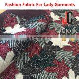 Stretch Fabric Recycled Polyester Rayon Spandex T/R Yarn Dyed Jacquard Stretch Knit Polyester Fabric thumbnail-6