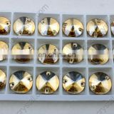 Flat Back Round Crystal Jewelry Beads for Costume Accessories