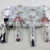 Wholesale Metal Cross Keychain, Jesus Religious Keychain, Promotional Gift Keychain thumbnail-4