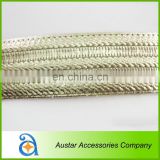 Wholesale braid strap webbing belt use for slipper accessory