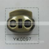 Zinc Alloy for toggle and cord end
