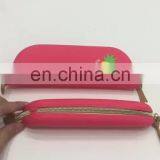 High Quality Candy Colorful Long Fashion Ladies Clutch Bag Purses Silicone Rubber Famous Brand Wallets thumbnail-1