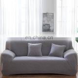 Solid Plain Universal Stretch Elastic Sofa Covers Chaise Protective Sofa Arm Cover thumbnail-7