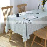 Customized Indoor Outdoor Use Plant Pattern Table Cover 100% Cotton Waterproof Tablecloth for Garden Decor thumbnail-4