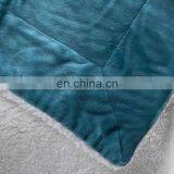 High Quality Luxury Lightweight Cozy Super Soft Plush Microfiber Solid Flannel Throw Blankets Fleece Blanket for Home thumbnail-5