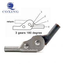 16mm Diameter Sofa Reclining Ratchet Hinge Iron Plated Zinc 5 Gears 180 Degree Sofa Hinge thumbnail-3