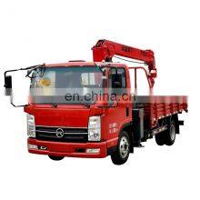 3 Tons Telescopic Boom Truck Mounted Crane Lorry Crane Malaysia Sales