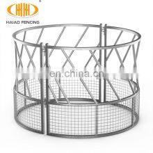 Wholesale Hot Dipped Galvanized Cattle Hay Round Bale Feeder thumbnail-3